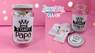 Regalo fácil para PAPÁ  frasquito de sorpresas  ideas de regalos para el día del padre [upl. by Merp]