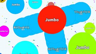 Agario  JUMBO ARMY WANTS TO DESTROY ME   Solo Agario Gameplay [upl. by Sapienza550]