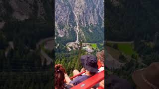 Switzerland gelmerseebahn ride switzerland travel germany [upl. by Aicissej]