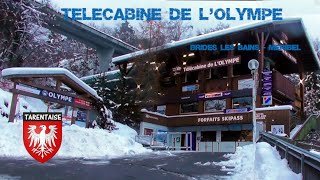 La télécabine de lOlympe de Brides les bains à Méribel [upl. by Tioneb]