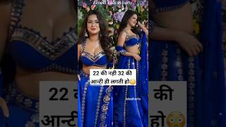 Avneet Kaur spotted in blue lehenga at Ekta Kapoor Diwali party [upl. by Hance491]