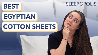 The Best Egyptian Cotton Sheets  My Top 4 Picks [upl. by Daraj]