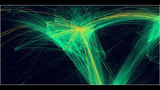 Flight Paths from Chicago [upl. by Nabla]