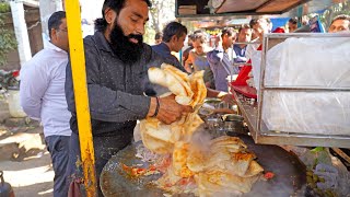 Famous KGF Style Chole Kulche Maker in Delhi [upl. by Nnyllaf]