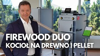 1 kocioł 2 paliwa Firewood Duo od DEFRO [upl. by Butterworth531]