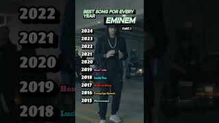 Best Eminem Songs for Every Year [upl. by Filmore]