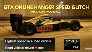 Gta 5 Online Hanger Speed Glitch [upl. by Boy]