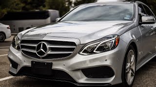 2014 MercedesBenz E350 302 HP 35 L Engine W212 All Wheel Drive Silver Color [upl. by Nyrhtakyram499]