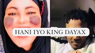 QUEEN HANI KAJAL IYO KING DAYAX ILAHAY KA CABSO QALBIGA GABDAHA ILAALI SHUKANSI LIVE TIK TOK SOMALI [upl. by Behah20]