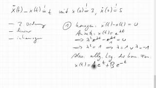 10E5 Differentialgleichung zum Üben [upl. by Schwarz]