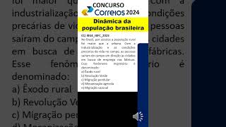 Dinâmica da População brasileira fluxos migratórios áreas de crescimento e de perda populacional [upl. by Anual368]