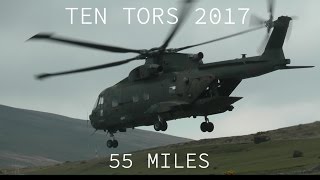 TEN TORS 2017  55 MILES [upl. by Aysan797]