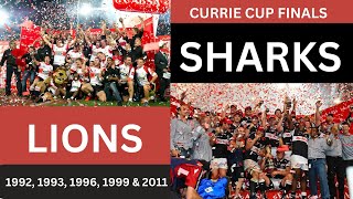 Currie Cup Rivalry Sharks vs Golden Lions 19922011  The Astonishing Away Team Trend [upl. by Gian480]