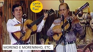 ESPECIAL DUPLAS MARCANTES MORENO E MORENINHO ETC TVE SÃO CARLOS JOSÉ ANGELO SERTANEJA RAIZ [upl. by Coffee]