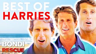 This Lifeguard Is The Real Life David Hasselhoff Best of Harries from Bondi Rescue [upl. by Tiler]