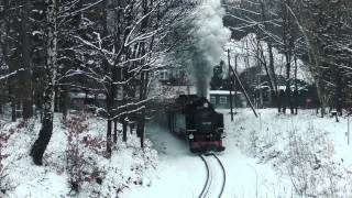 Winterreise unter Volldampf  Zittauer Schmalspurbahn [upl. by Layman]