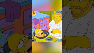 Homers Delicious Transformation 😱🤣 simpsons shorts [upl. by Atekihs452]