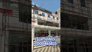 Scaffolding solutions scaffolding construction civilengineering engineering shorts scaffold [upl. by Faso]