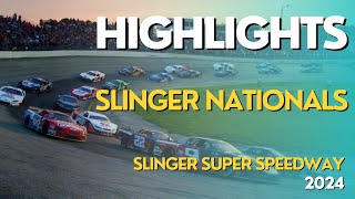 HIGHLIGHTS 2024 Slinger Nationals  Slinger Super Speedway [upl. by Yerac483]