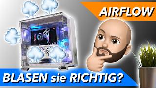 BESTER Gaming PC Airflow  Lüfter Richtig Einbauen Für Ein Leises Und Kühles System [upl. by Nawad]