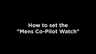 Setting your Stauer CoPilot Watch [upl. by Aylatan]