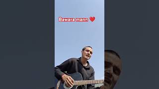 Bawara mann cover song on guitar guitarcoversong guitarcover daily guitersong shorts [upl. by Eillom]