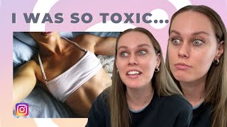 Reacting To My Archived IG Posts Toxic Diet Culture amp Body Image Issues [upl. by Pippas]