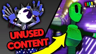 FNAF Security Breach Unused Graphics Audio amp MORE  LOST BITS TetraBitGaming [upl. by Baylor]