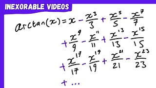 arctanx  Maclaurin Series Derivation [upl. by Pagas156]