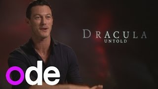 Luke Evans overwhelmed while filming Dracula Untold [upl. by Ellegna705]