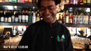 Fiji Food Safari  Lulus Bar Port Denarau [upl. by Youngman]