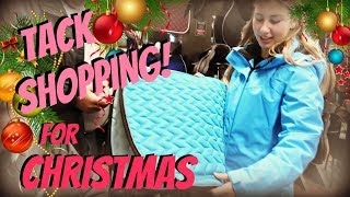 TACK STORE CHRISTMAS SHOPPING AND GABBYS BIG PRESENT Day 318 111718 [upl. by Symons718]