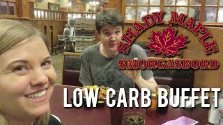 LOW CARB SMORGASBORD  Shady Maple 🍁 PA Dutch Buffet [upl. by Giacopo]