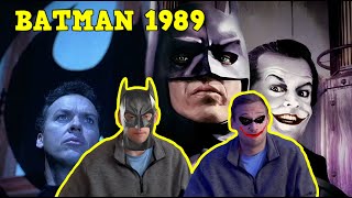 BATMAN 1989 Reaction amp Review FIRST TIME WATCHING Michael Keaton amp Jack Nicholson [upl. by Enirhtac380]