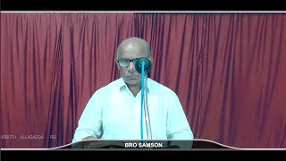 Church Fasting Prayer  Bro Samson  rehobothallagadda [upl. by Elumas463]