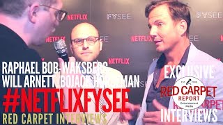 Raphael BobWaksberg Will Arnett interviewed at Netflixs FYSEE Space Event for quotBoJack Horsemanquot [upl. by Eiralam59]