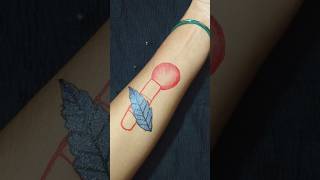 Very simple tattoo trick ytube shots viral [upl. by Grizelda293]