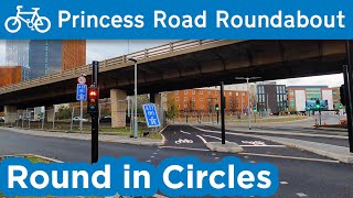 Round and Round the Princess Road Roundabout Manchester [upl. by Valleau]