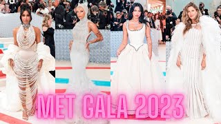 MET GALA 2023 os MELHORES LOOKS do TAPETE VERMELHO [upl. by Michell]