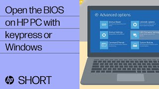 How to open the BIOS on your HP computer  HP Support [upl. by Okimat236]