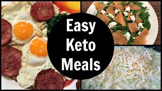 Full Day Of Easy Keto Meals [upl. by Countess]