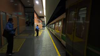 transperth C series set 130 departing Perth underground [upl. by Wixted]