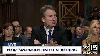 quotWE DRANK BEER I LIKED BEER BOYS AND GIRLSquot  Brett Kavanaugh fires back [upl. by Erroll]