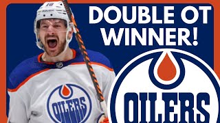 DOUBLE OVERTIME THRILLER  Edmonton Oilers vs Dallas Stars Game 1 Post Game Recap [upl. by Llevel]