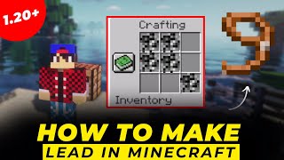 How To Make Lead In Minecraft 120 2023  How To Craft A Lead In Minecraft [upl. by Nnylaehs53]