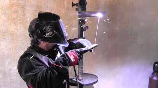 Stick Welding Tips for a 4g Overhead Weld Test [upl. by Hein726]