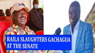 Why Raila Odinga and ODM Crucified DP Gachagua at the Senate in the his impeachment [upl. by Straub693]