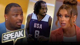 Kawhi Leonard drops out of Team USA has he ruined his legacy  NBA  SPEAK [upl. by Atoked803]