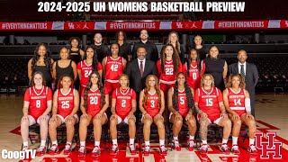 20242025 UH Womens Basketball Roster Preview  In The Game [upl. by Kcaj]