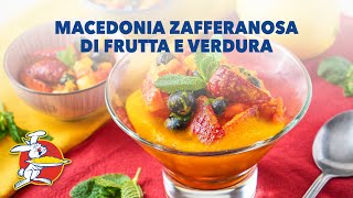 Macedonia zafferanosa di frutta e verdura [upl. by Nirok]